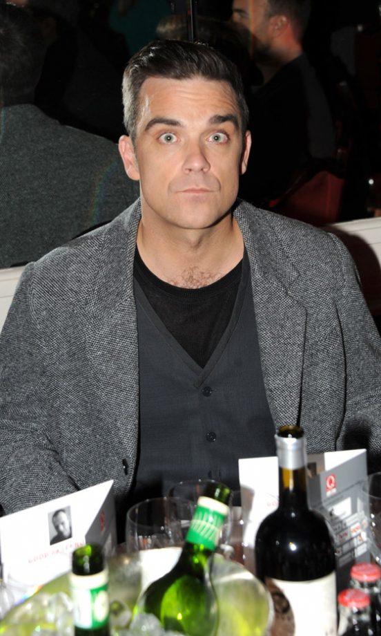 Robbie Williams At The Q Awards 2010