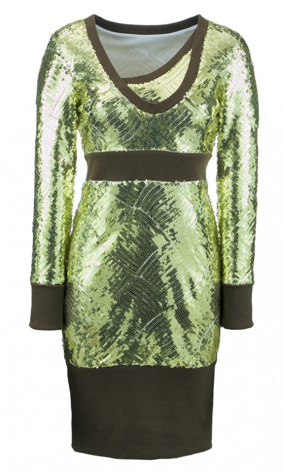 Fuse By Preen At Very Sequin And Rib Dress, £69