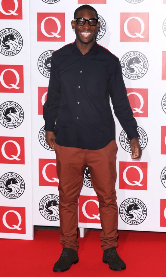 Tinie Tempah At The Q Awards 2010