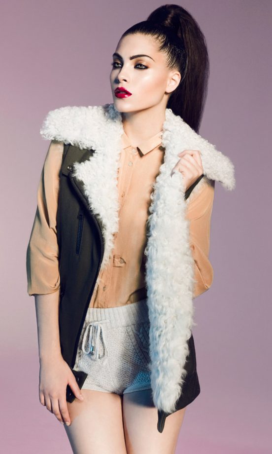Topshop Sheepskin Gillet by Boutique, £200