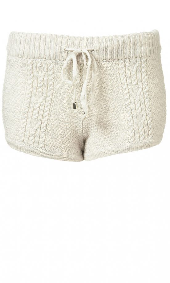 Topshop Cable Knit Wool Shorts, £30