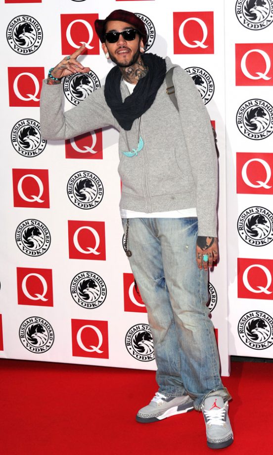 Travis McCoy At The Q Awards 2010