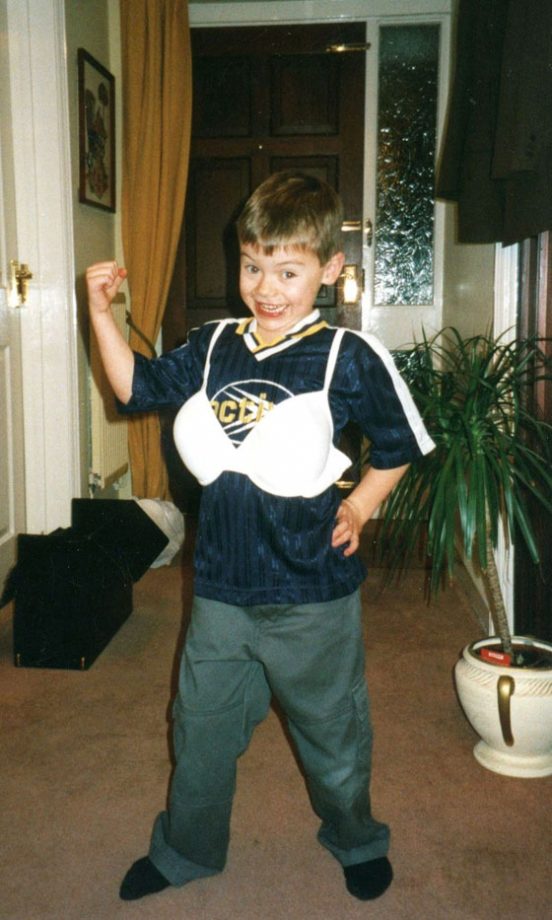 X Factor Finalist Harry Styles Playing Dress Up