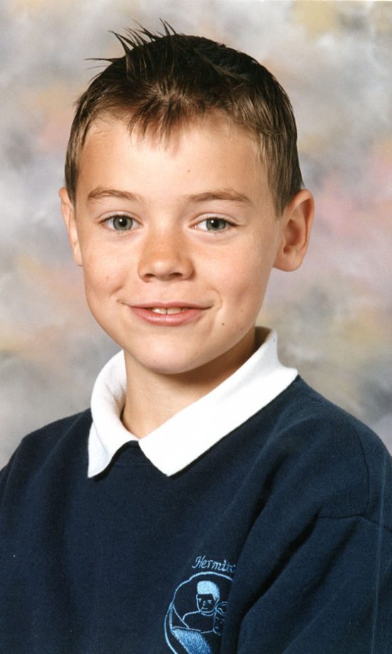 X Factor Finalist Harry Styles In His School Uniform