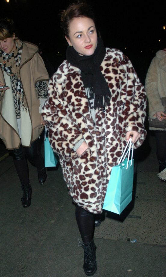 Jaime Winstone At The Launch Of The Somerset House Ice Rink 2010
