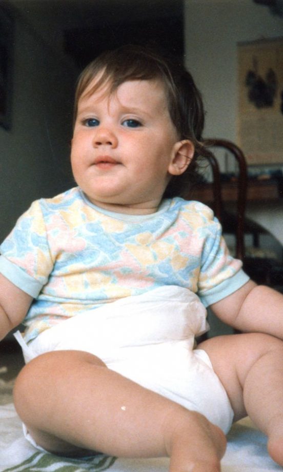 X Factor Finalist Katie Waissel As A Baby