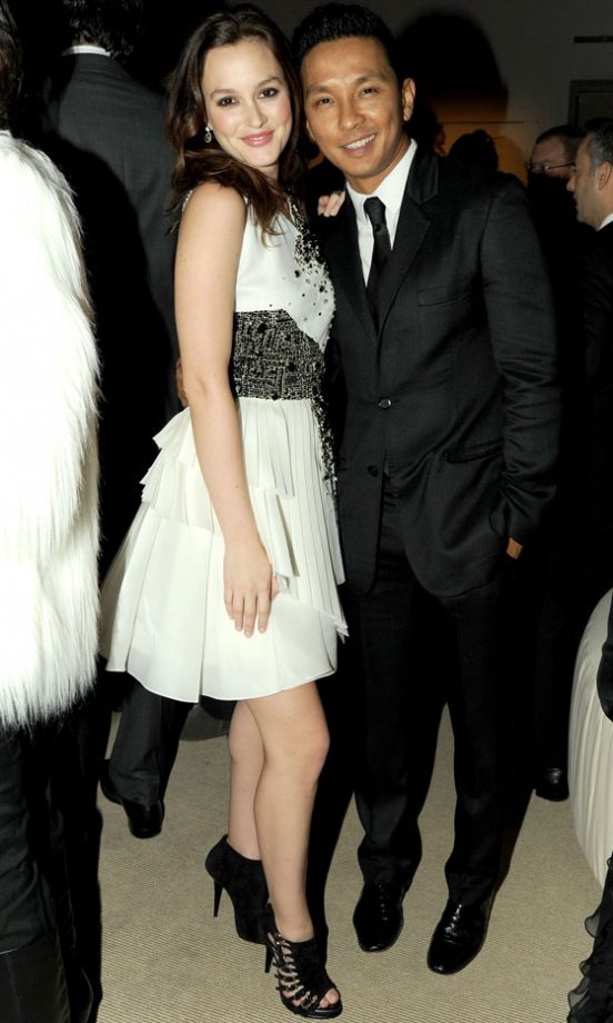 Leighton Meester And Prabal Gurung At The 7th Annual CFDA/Vogue Fashion Fund Awards 2010