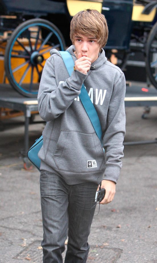 Liam Payne From One Direction Gets Ready To Rehearse At The X Factor Studios