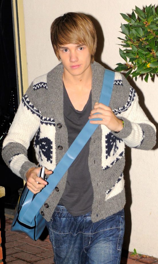 Liam Payne From One Direction Looks Cozy In His Wool Sweater Leaving The X Factor Studios 2010