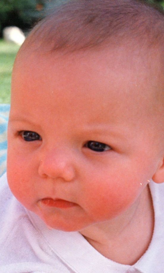 X Factor Finalist Louis Tomlinson As A Baby