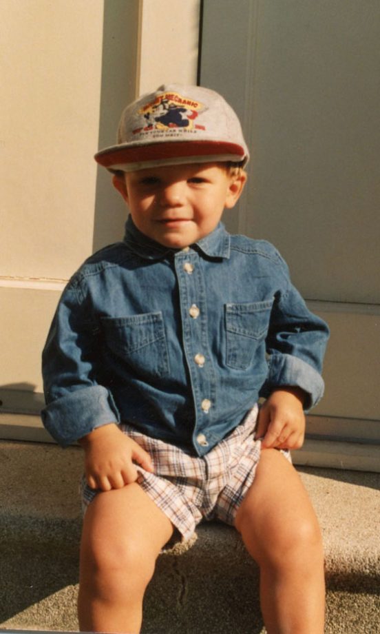 X Factor Finalist Louis Tomlinson As A Todler