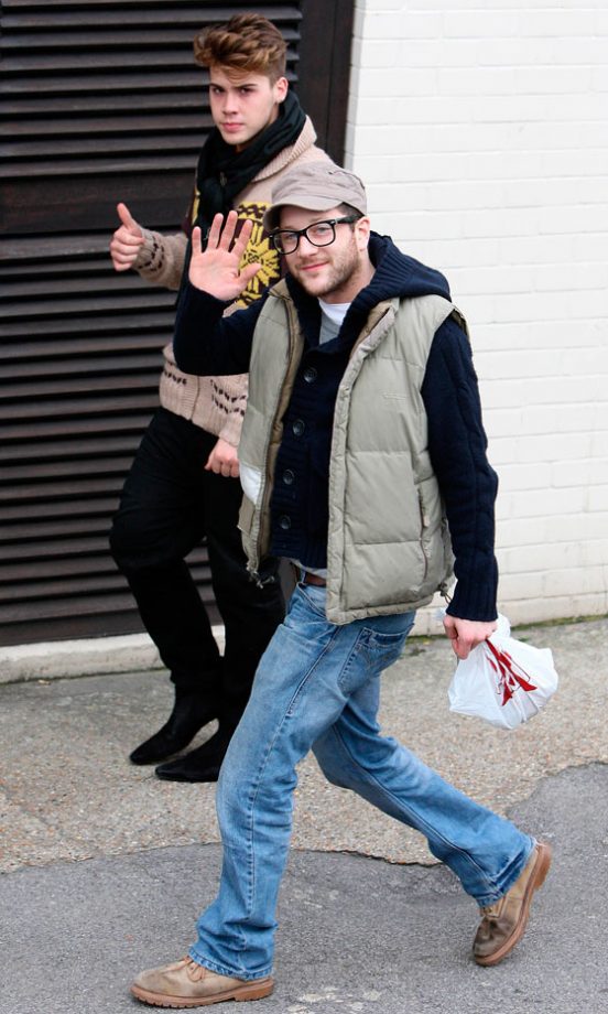 Matt Cardle And Aiden Grimshaw At Riverside Studios In London
