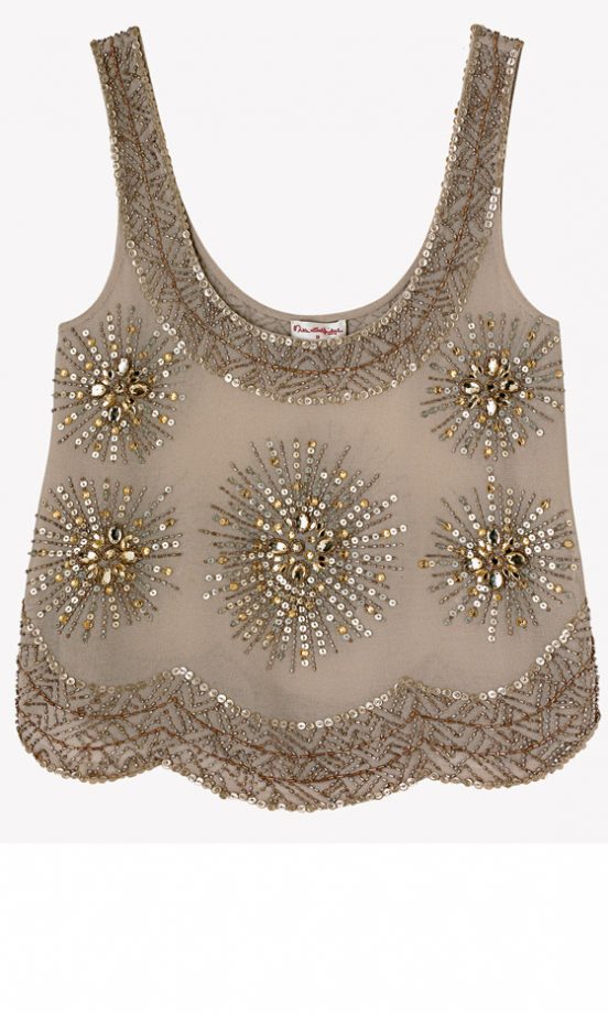 Miss Selfridge Starburst Embellished Vest, £45