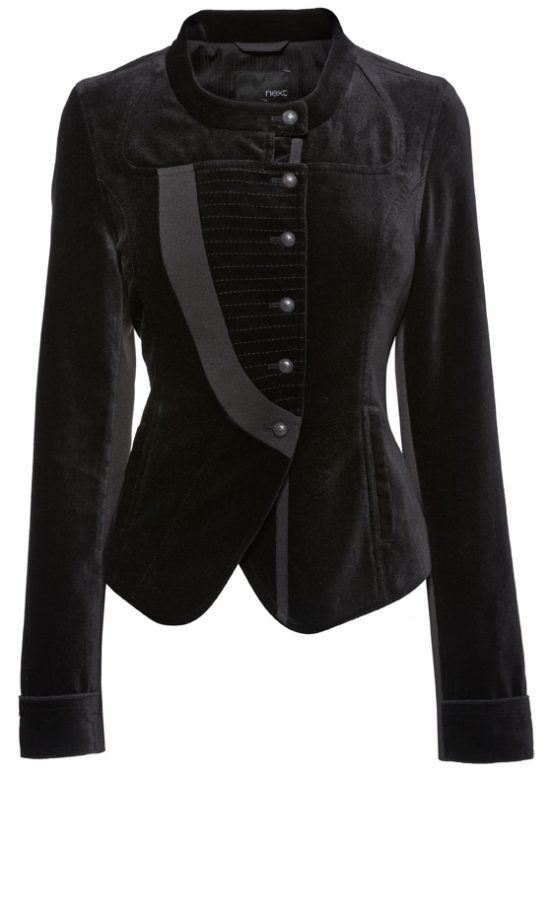 Next Black Velvet Blazer £65 - Available In Store