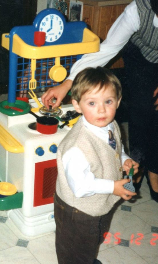 X Factor Finalist Niall Horan Cooking