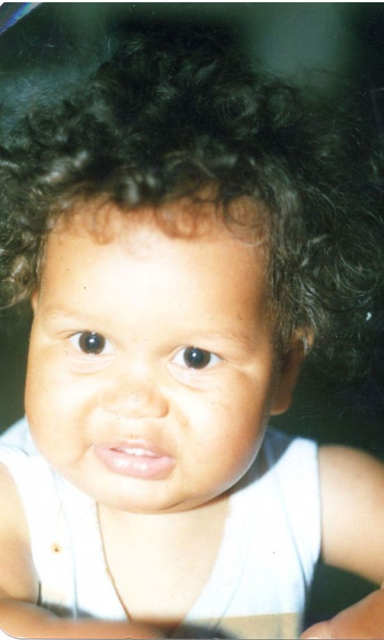 X Factor Finalist Rebecca Ferguson As A Baby