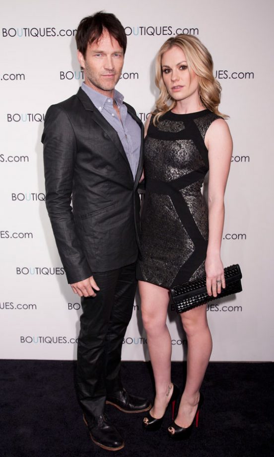 Stephen Moyer And Anna Paquin At The Boutiques.com Launch Party By Google In New York 2010