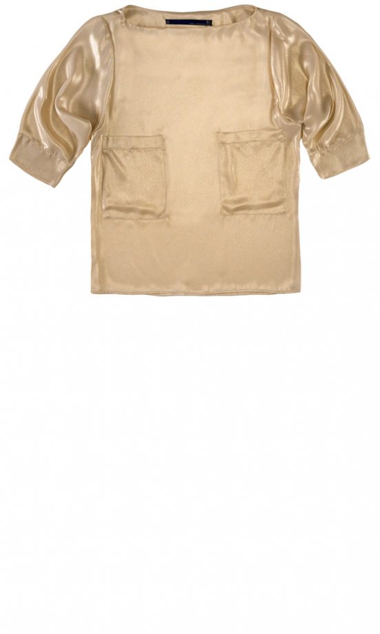 Zara Loose Cream Pocketed Top £39.99 - Available In Store
