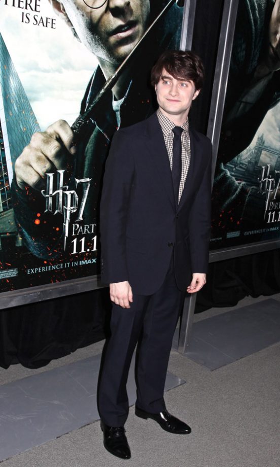 Daniel Radcliffe At The Harry Potter And The Deathly Hallows New York Film Premiere 2010
