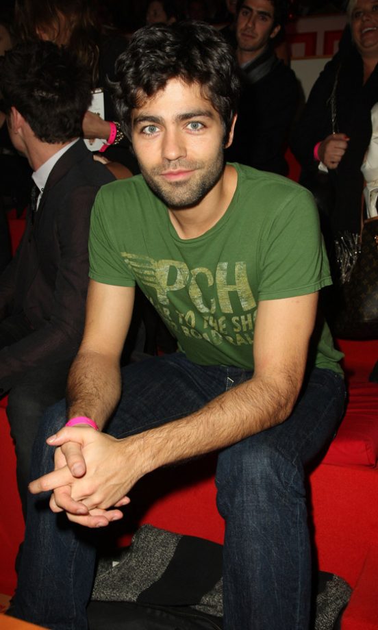 Adrian Grenier At The Victoria's Secret Fashion Show 2010