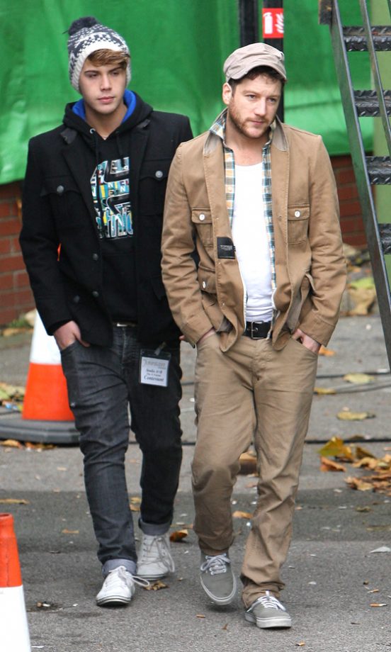 X Factor Finalists Aiden Grimshaw And Matt Cardle