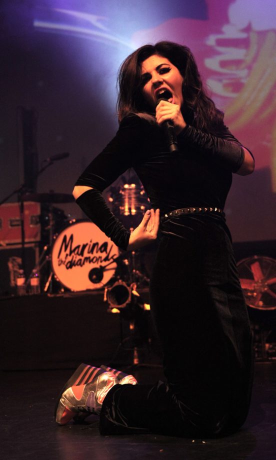 Marina Diamandis In Concert With Marina And The Diamonds, London 2010