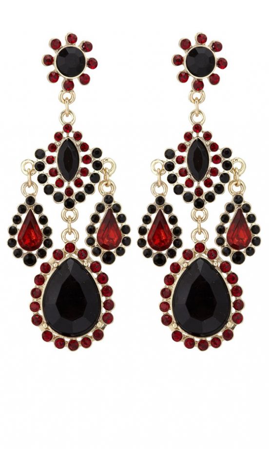 Oasis Glam Drop Earrings, £12