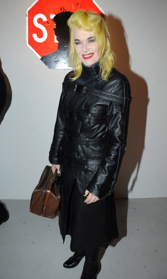 Pam Hogg At The Private View Of Richard Hambleton Street Art 2010