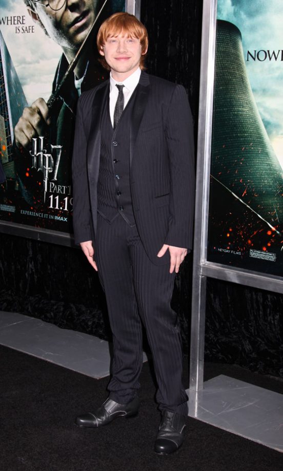 Rupert Grint At The Harry Potter And The Deathly Hallows New York Film Premiere 2010