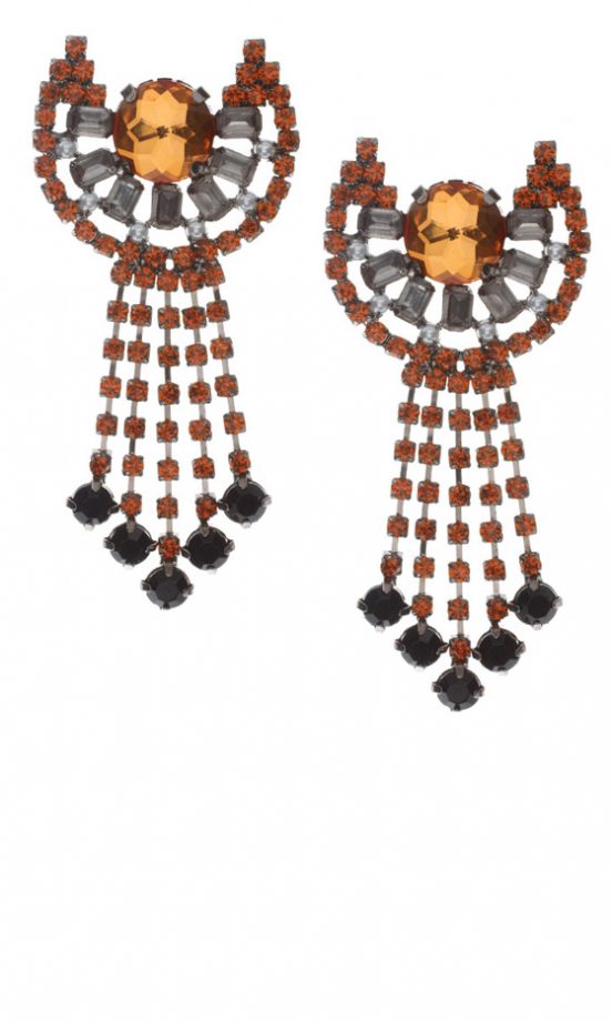 Asos Sixties Style Rhinestone Style Earrings, £12