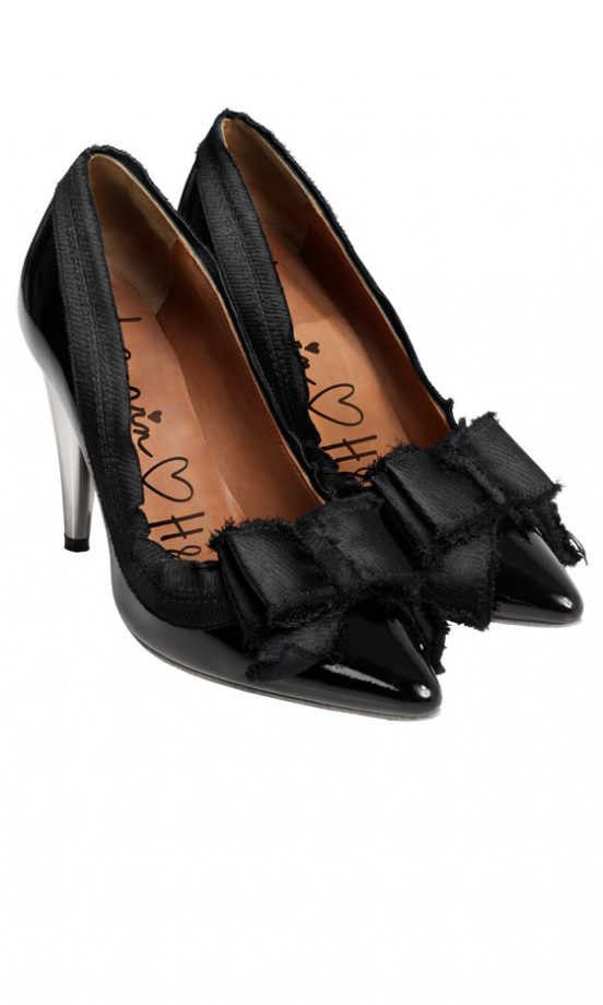 Lanvin For H&M Black Ribbon Bow Heels £69.99