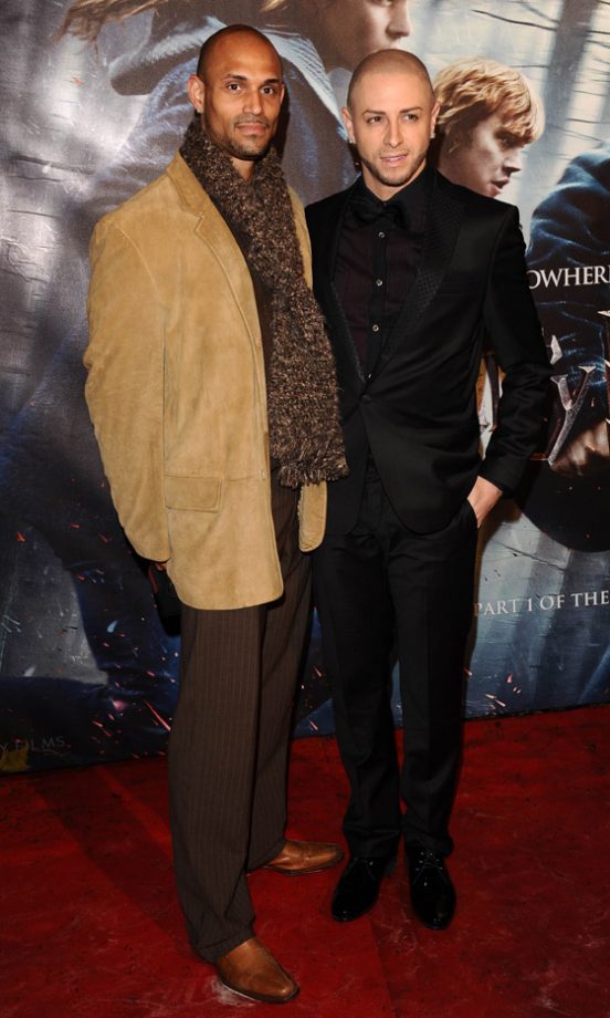 Brian Friedman And Friend At The Harry Potter And The Deathly Hallows London Film Premiere 2010
