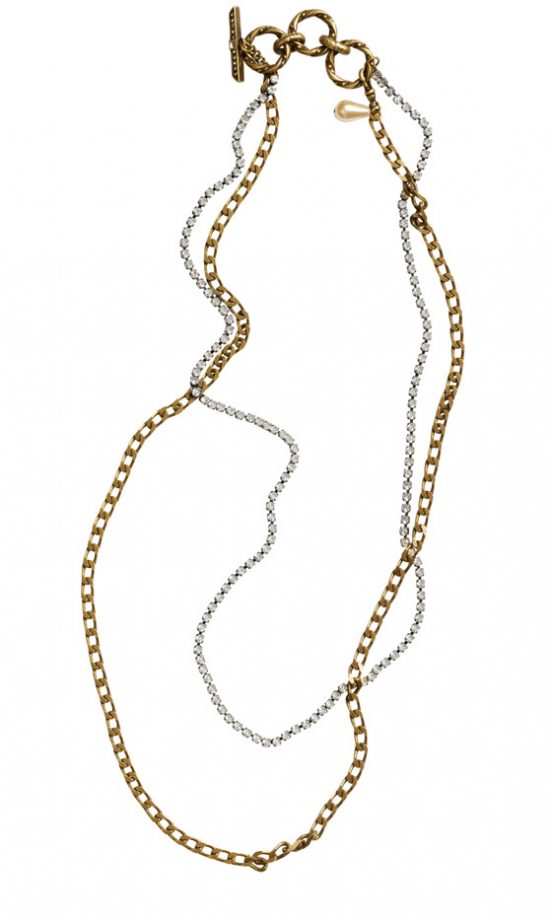 Lanvin For H&M Gold And Silver Chain Belt £14.99