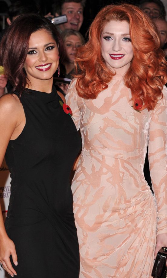 Cheryl Cole And Nicola Roberts At The Pride Of Britain Awards 2010