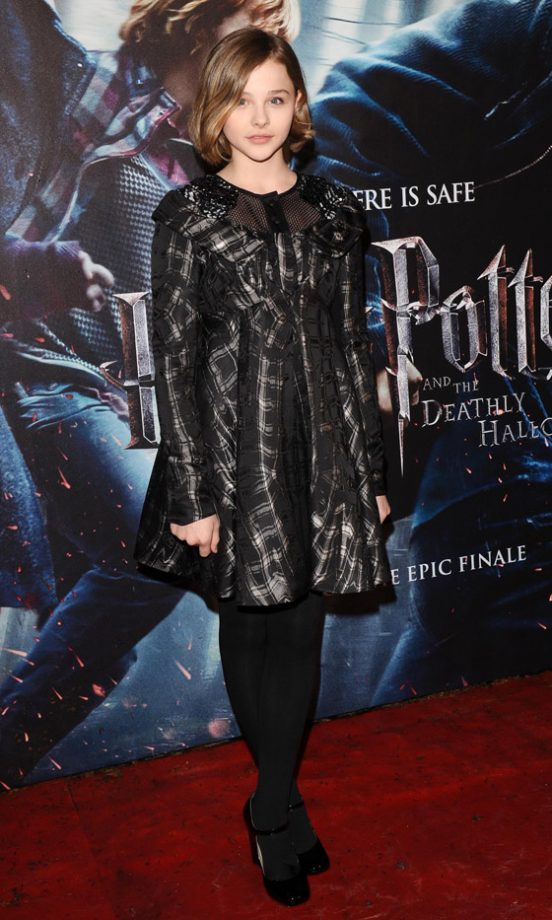 Chloe Moretz At The Harry Potter And The Deathly Hallows London Film Premiere 2010