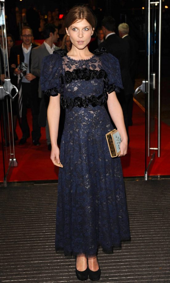 Clemence Poesy At The Harry Potter And The Deathly Hallows London Film Premiere 2010