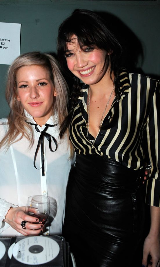 Ellie Goulding And Daisy Lowe At The Alice By Temperley 1st Birthday Party, 2010