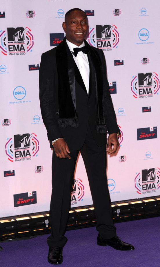 Dizzee Rascal At The MTV Europe Music Awards 2010