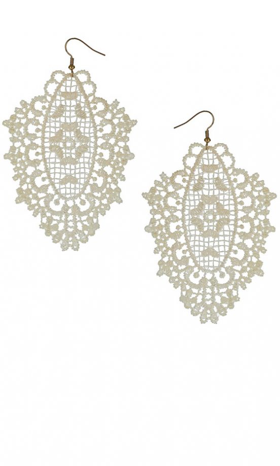 Dorothy Perkins Crochet Drop Earrings, £6.50