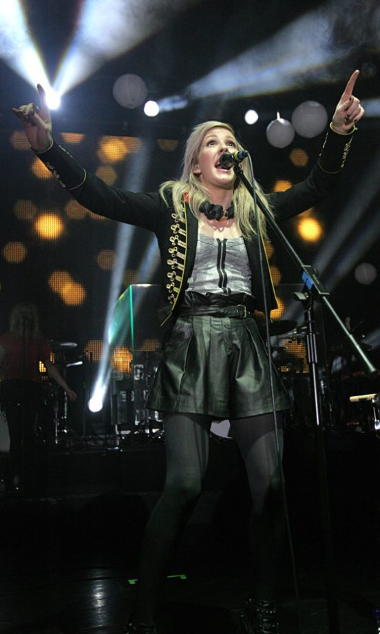 Ellie Goulding In Concert At The Hexagon In Reading 2010