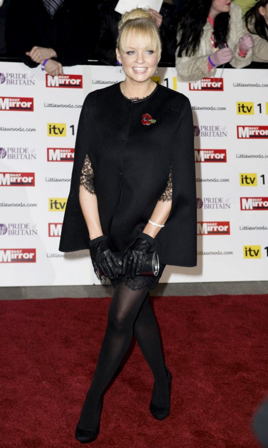Emma Bunton At The Pride Of Britain Awards 2010