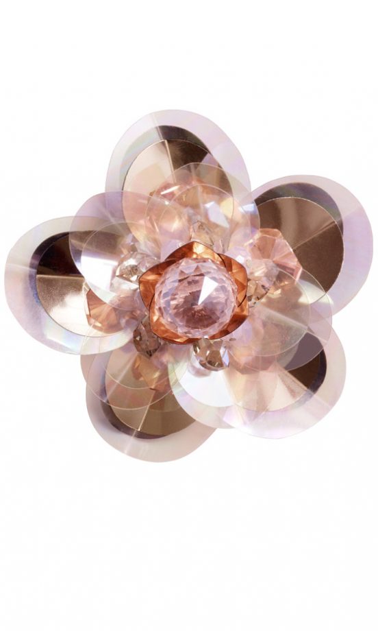 Lanvin For H&M Pale Pink Flower Brooch £14.99