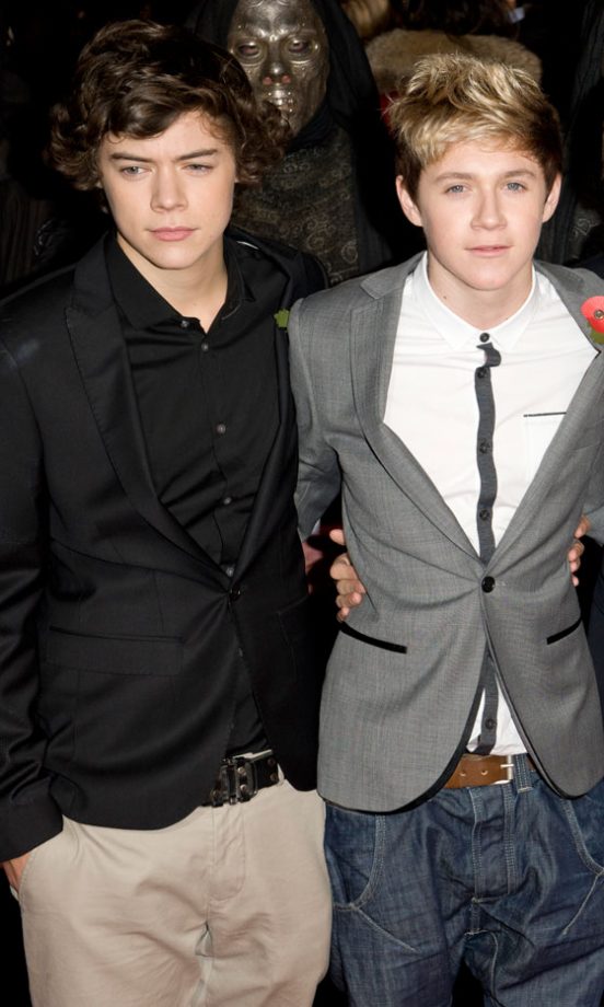 Harry Styles and Niall Horan From One Direction Enjoy A Night Out At The Harry Potter And The Deathly Hallows London Film Premiere 2010