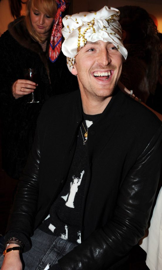 Henry Holland At The Hermes J'aime Mon Carre Pop Up Store Launch Party 2010