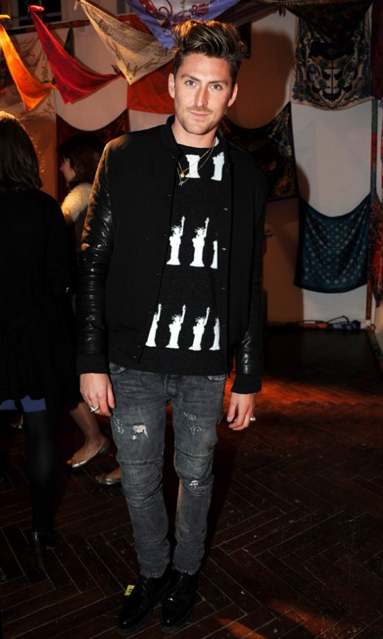 Henry Holland At The Hermes J'aime Mon Carre Pop Up Store Launch Party 2010