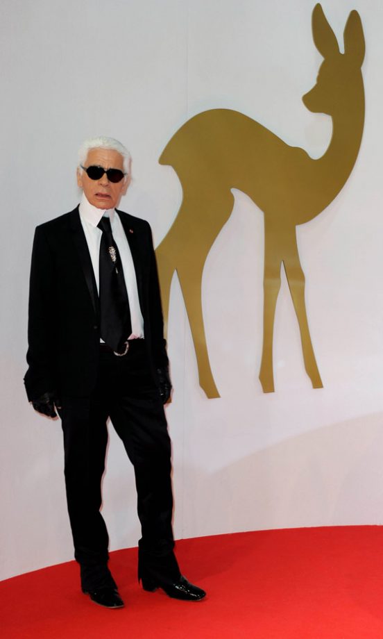 Karl Lagerfeld At The Bambi Awards 2010, Germany