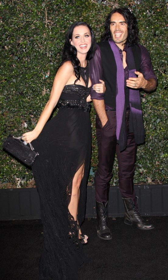 Newlyweds Katy Perry And Russell Brand At The Rolling Stone’s American Music Awards After Party 2010