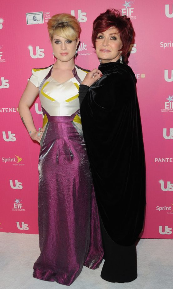 Kelly Osbourne And Sharon Osbourne At The US Weekly Hot Hollywood Party Event 2010