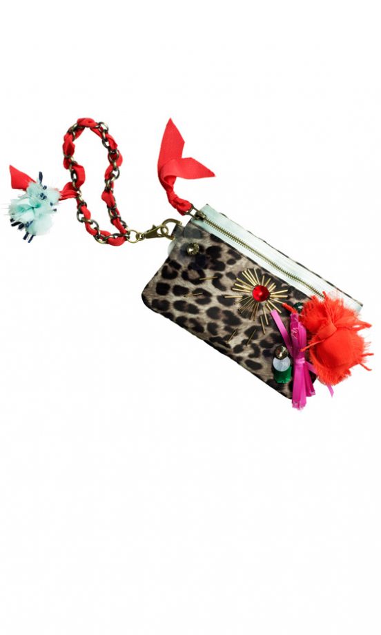 Lanvin For H&M Leopard Print Wristlet £24.99