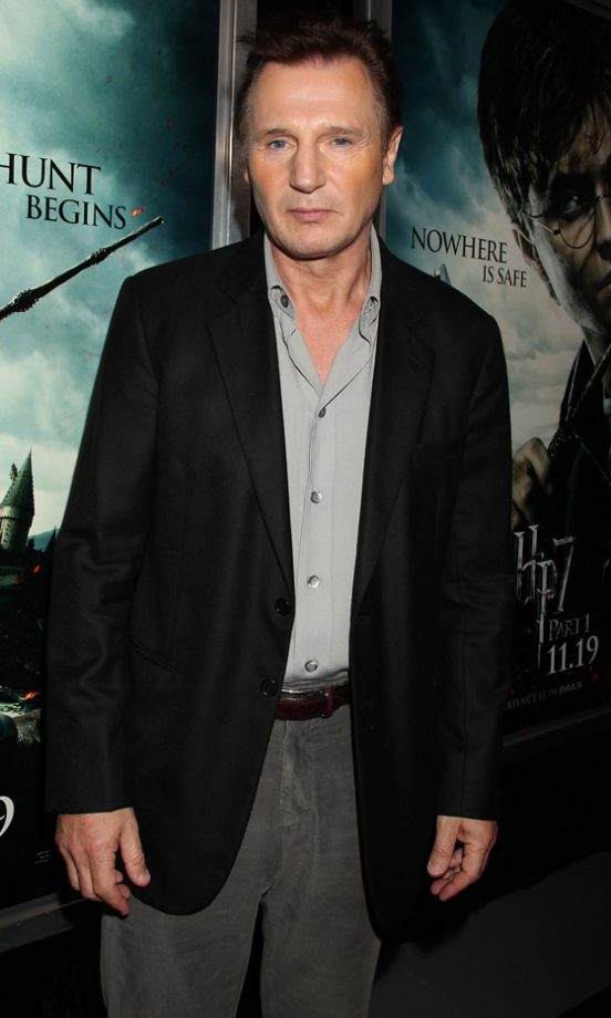 Liam Neeson At The Harry Potter And The Deathly Hallows New York Film Premiere 2010